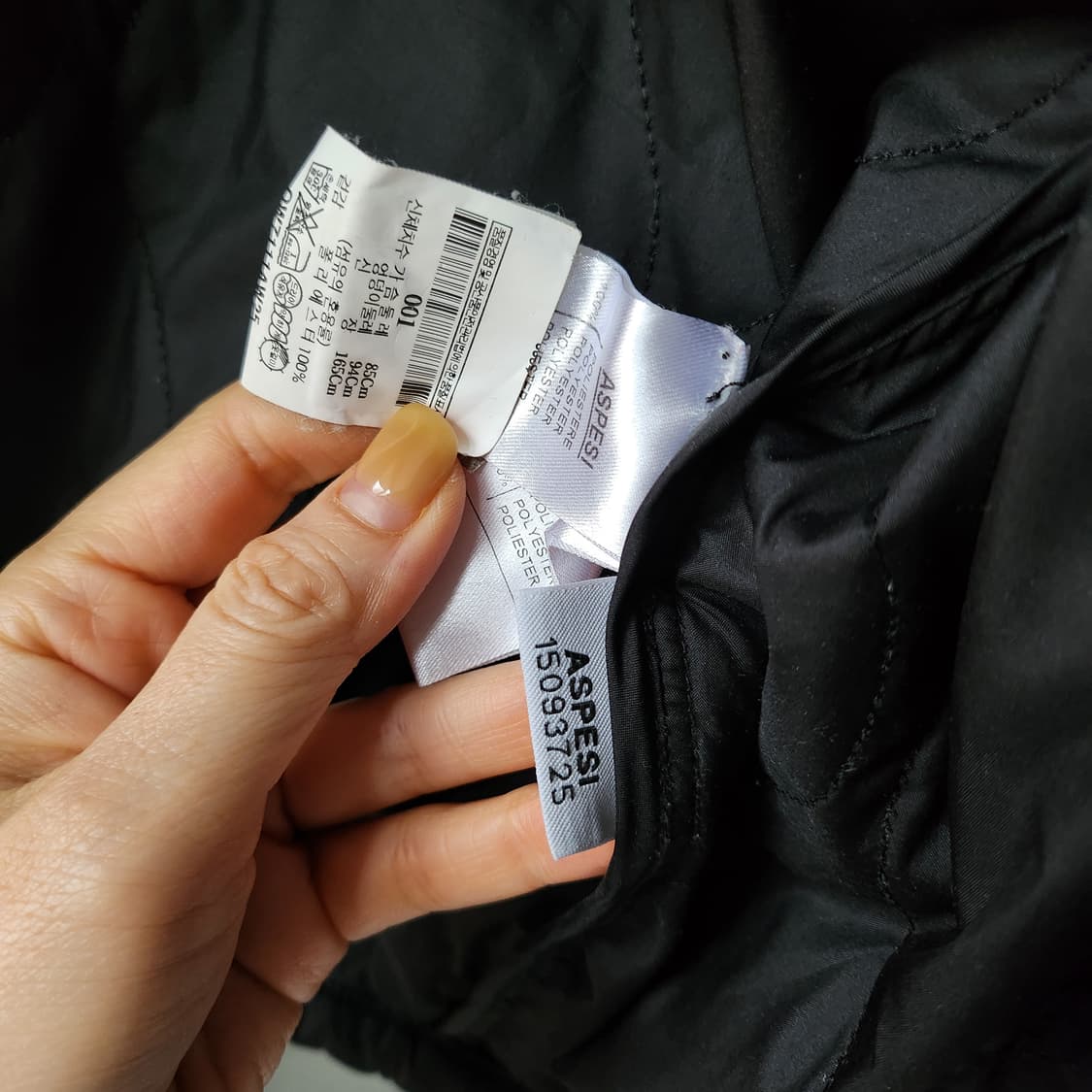 ASPESI 여성 경량 패딩 / 상태 매우 좋아요! 상품이미지5