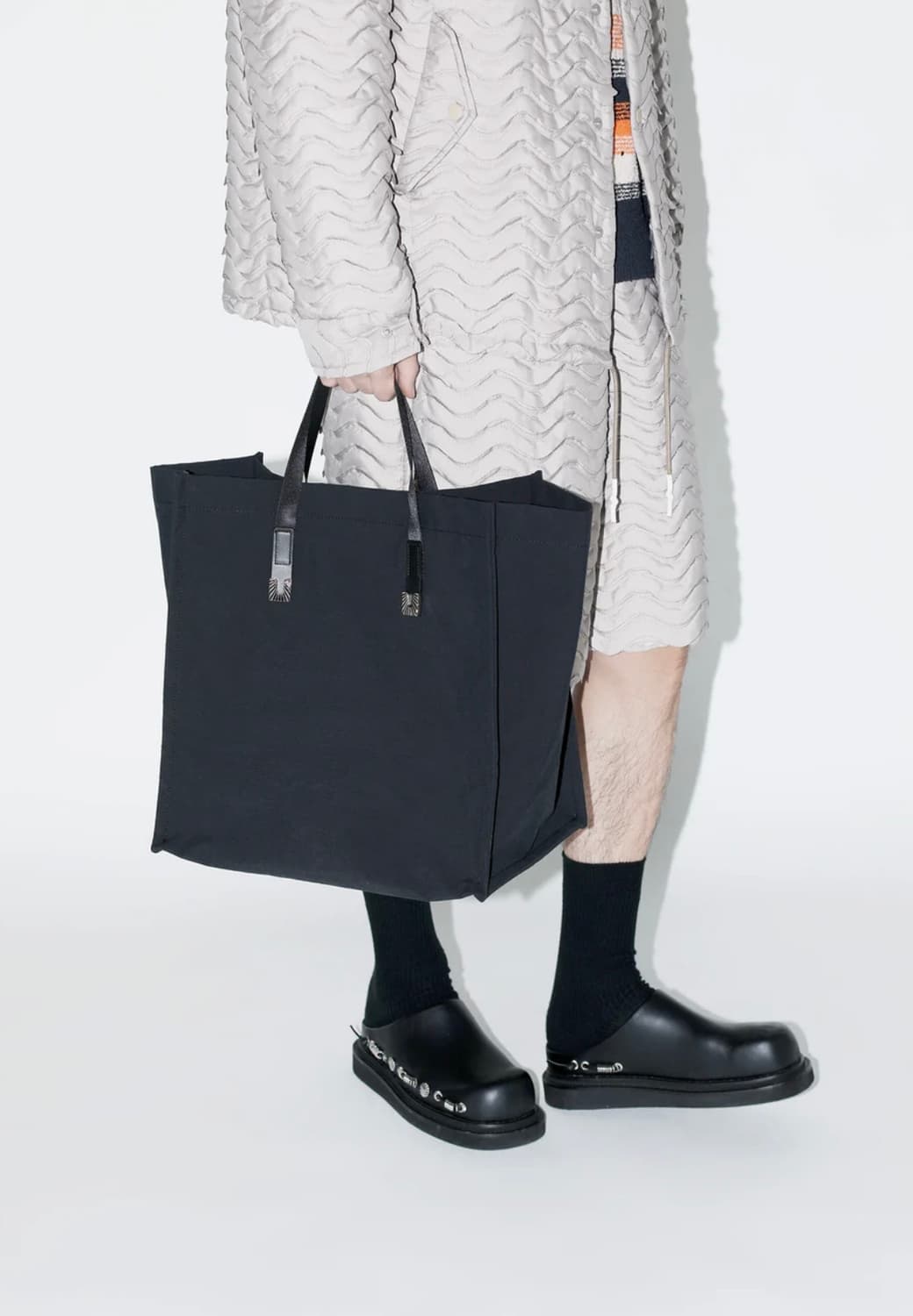 토가 스퀘어 토트백/블랙 상품이미지1