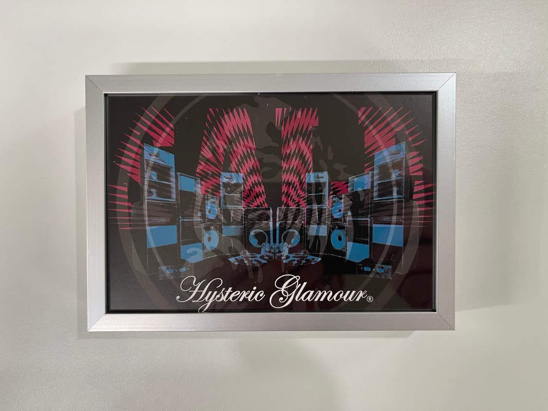 히스테릭글래머 한정판 아트 포토 1번 실버 AD2006 상품이미지1