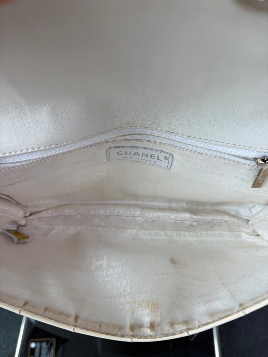 샤넬 다이아고날 CC 이스트웨스트 초콜렛바 플랩백 상품이미지8