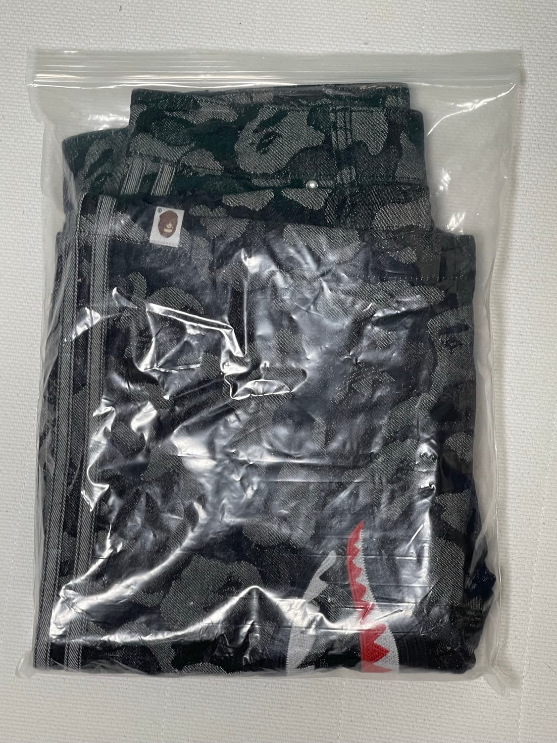 [US S] 아디다스 베이프 샤크 데님 쇼츠  상품이미지2