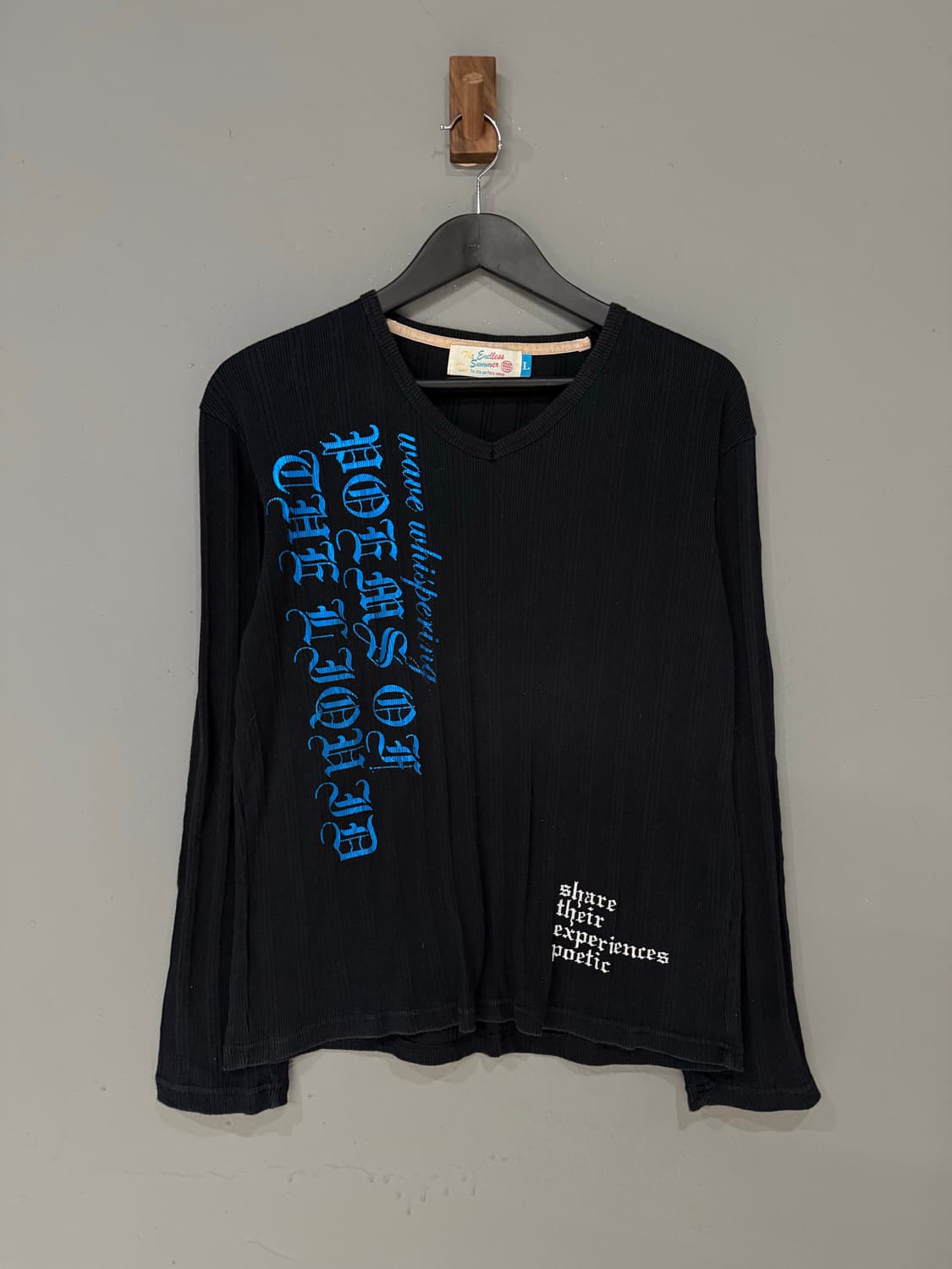 lettering detail back wings long sleeve  상품이미지5