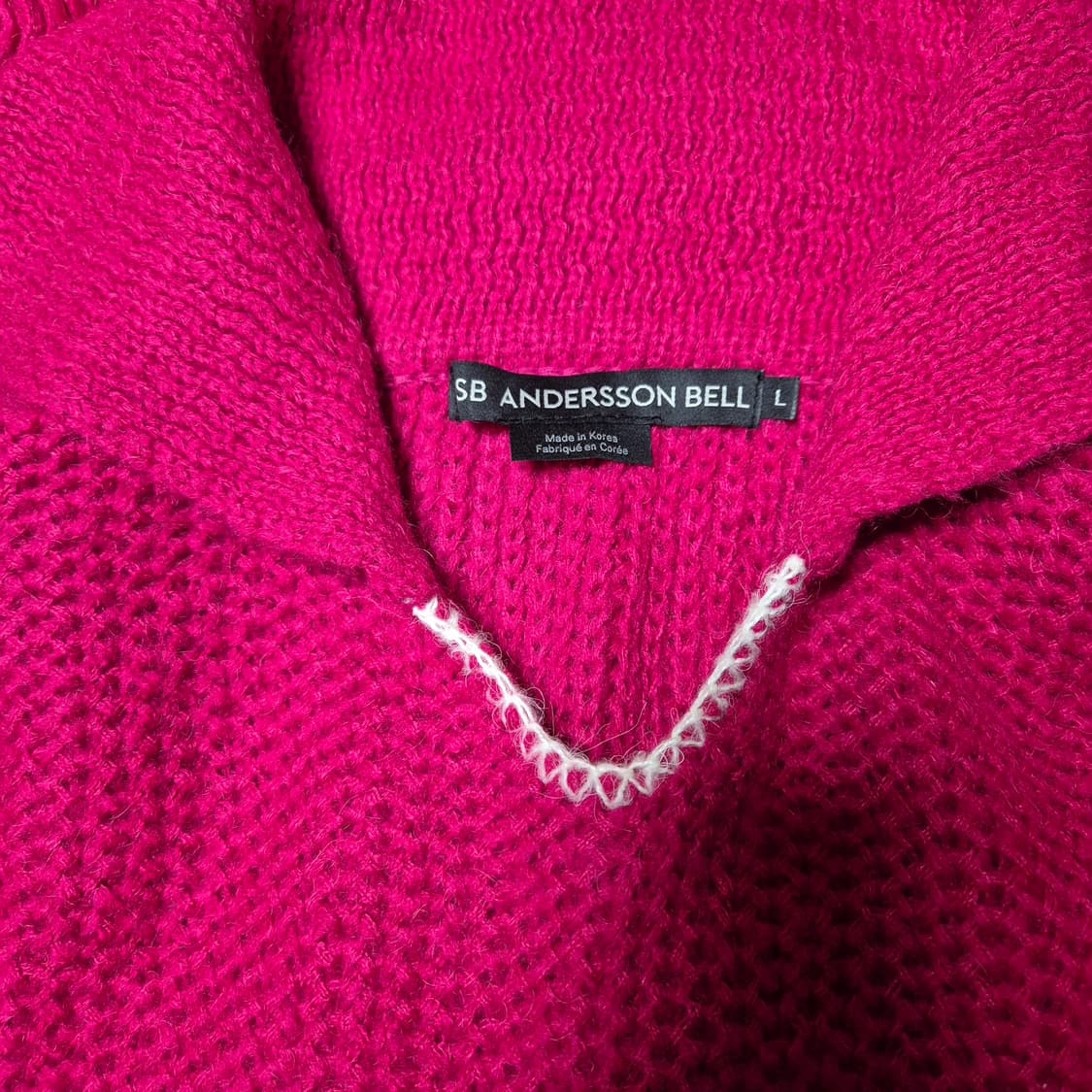 앤더슨벨  유니섹스 로슈 폴로 스웨터 상품이미지2