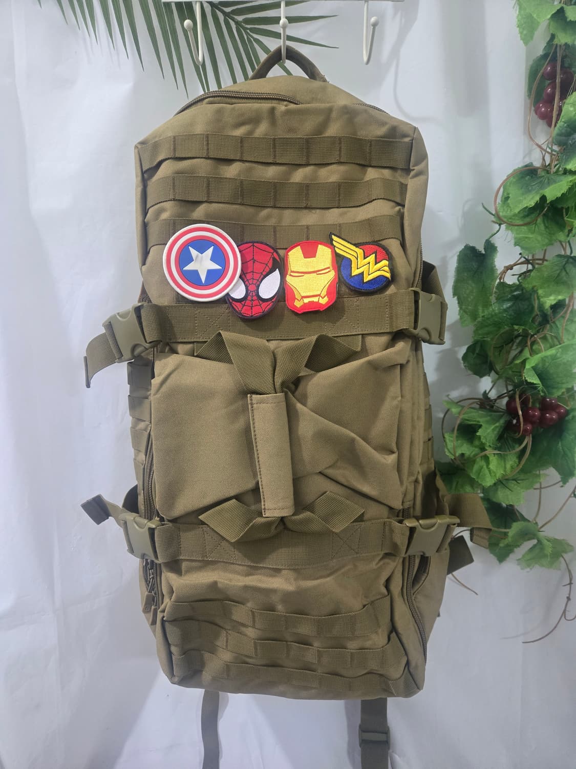 밀리터리 스타일 백팩 상품이미지2