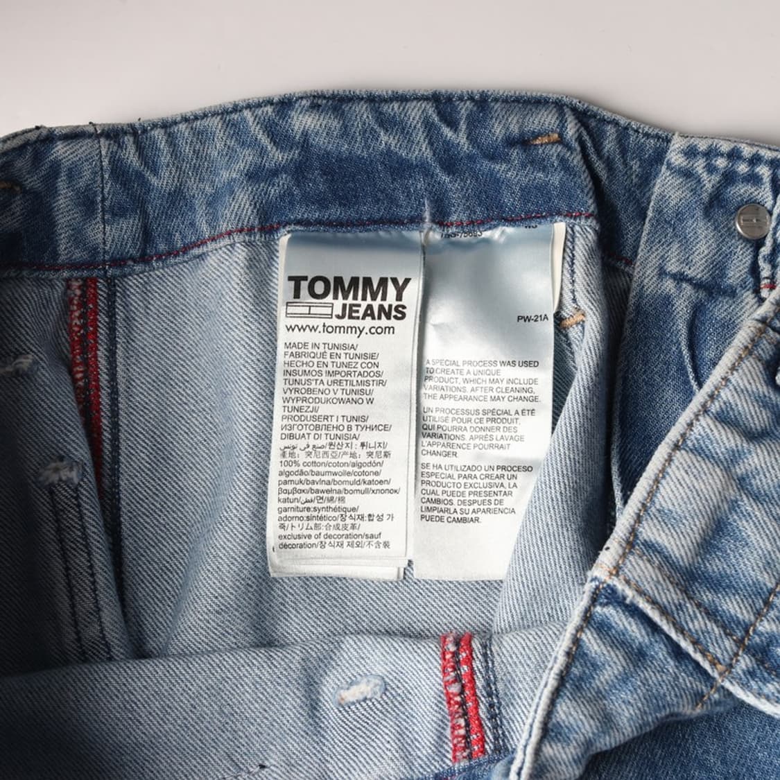 타미진스 와이드 패치 포켓 워커 데님 팬츠 상품이미지7