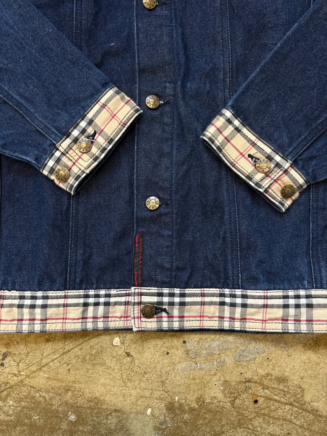 The Hip-hop Elements 데님 재킷 상품이미지2