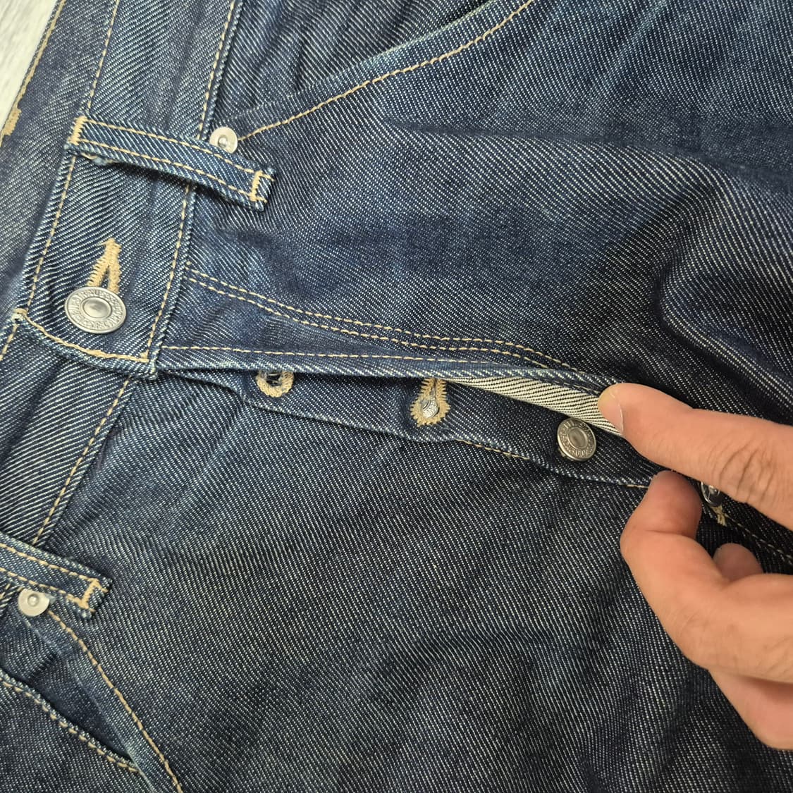 00's Levis 신치백 엔지니어드 진 34/32 상품이미지8