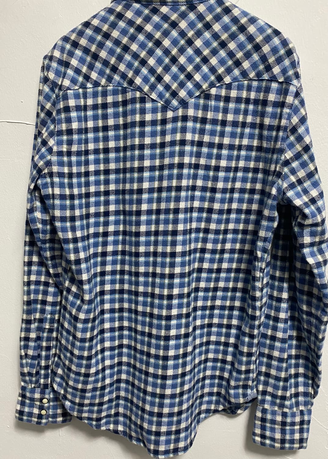 리바이스 화이트탭 웨스턴 플라넬 셔츠 S 상품이미지4