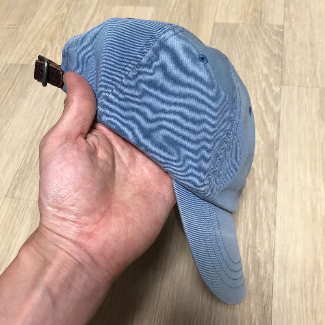 (OS) 폴로 랄프로렌 POLO 페이딩 워시드 블루 볼캡 모자 상품이미지6