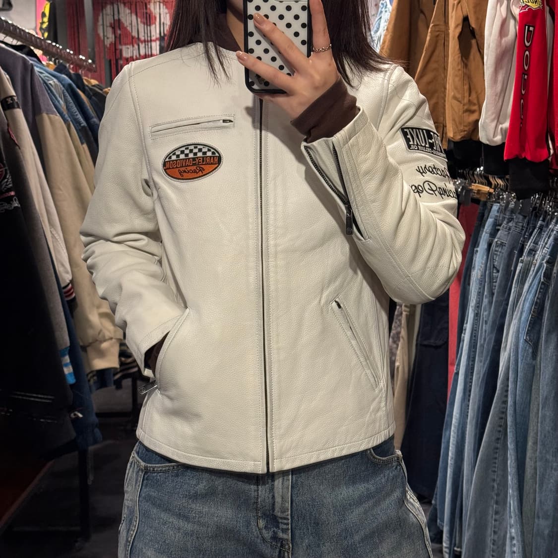 [IM]할리 데이비슨 레더자켓 상품이미지3