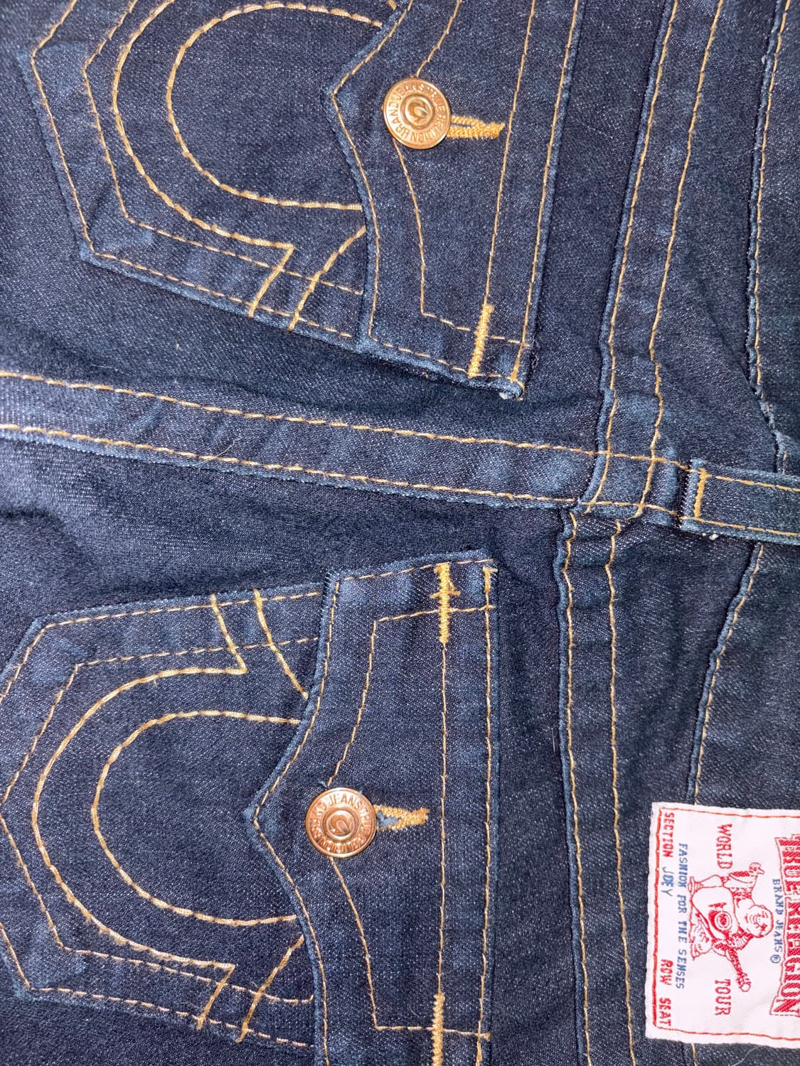 트루릴리전 조이 로우라이즈 부츠컷 데님 팬츠 상품이미지4