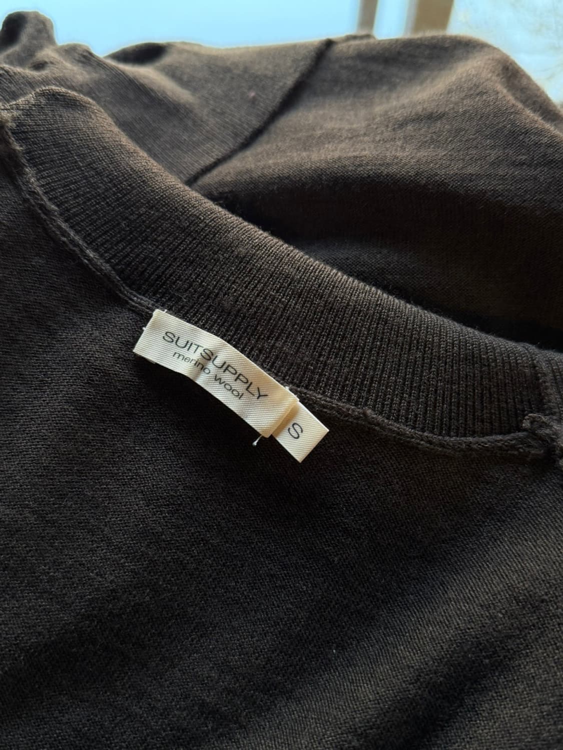 수트서플라이 메리노울 터틀넥 니트 슬림100 상품이미지7