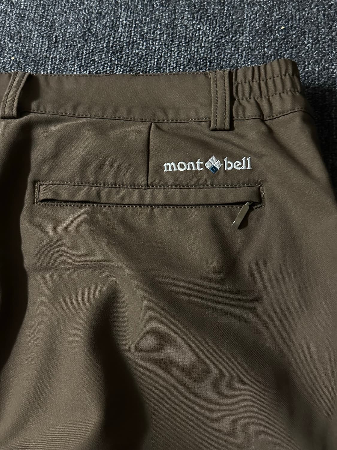 몽벨 Montbell 아웃도어 스트레이트 레귤러 핏 다크 브라운 상품이미지3