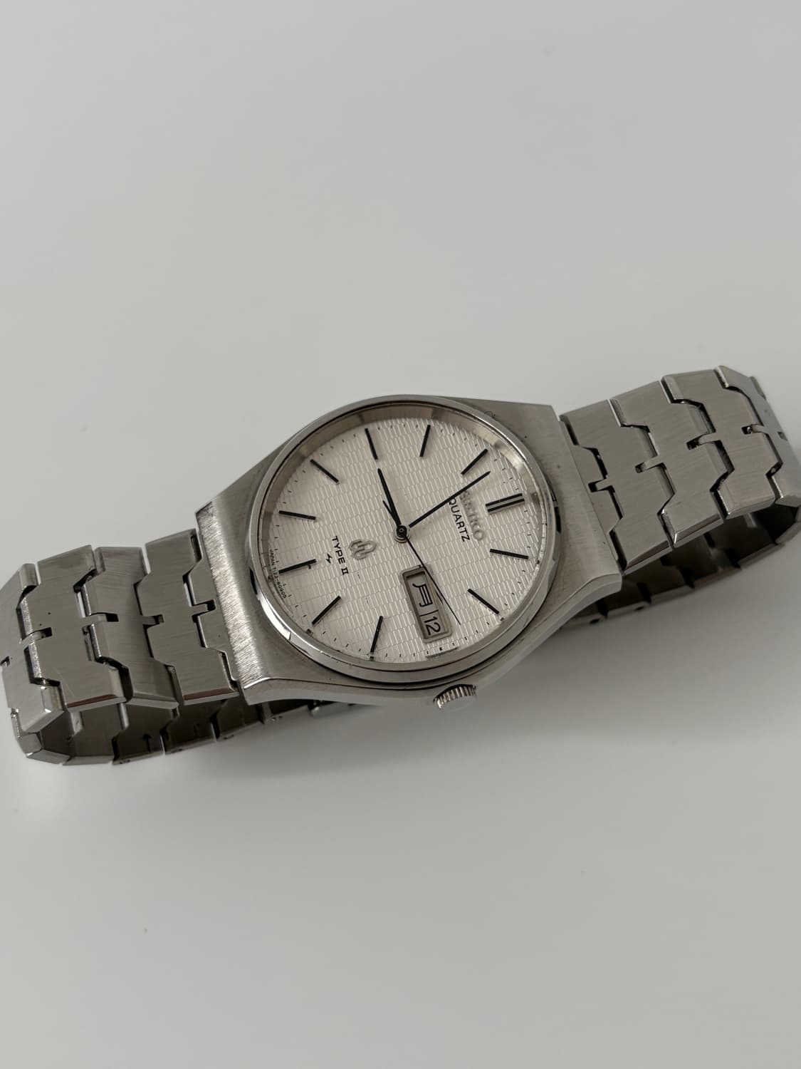 70s TYPE2 texture dial silver quartz 상품이미지4