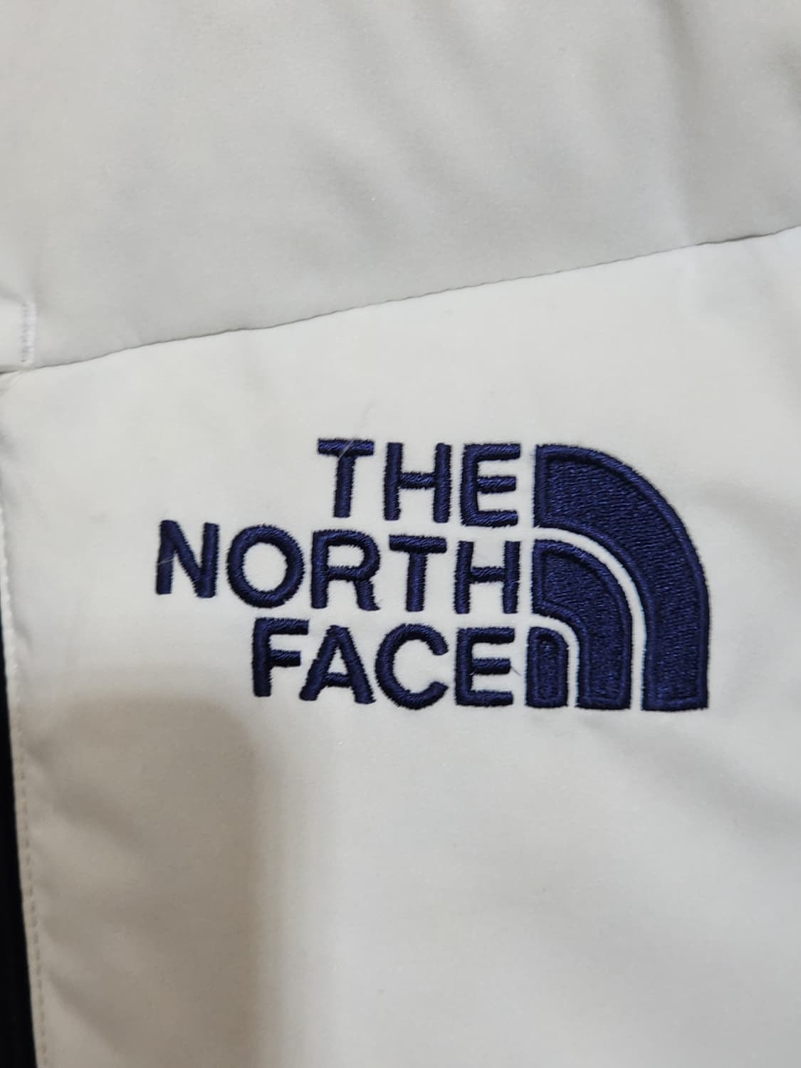 (M) 노스페이스 패딩점퍼 화이트 평창올림픽 다운자켓 태극기  상품이미지4