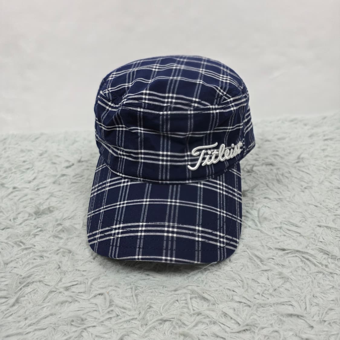 타이틀리스트 체크 워크 캡 네이비 상품이미지2