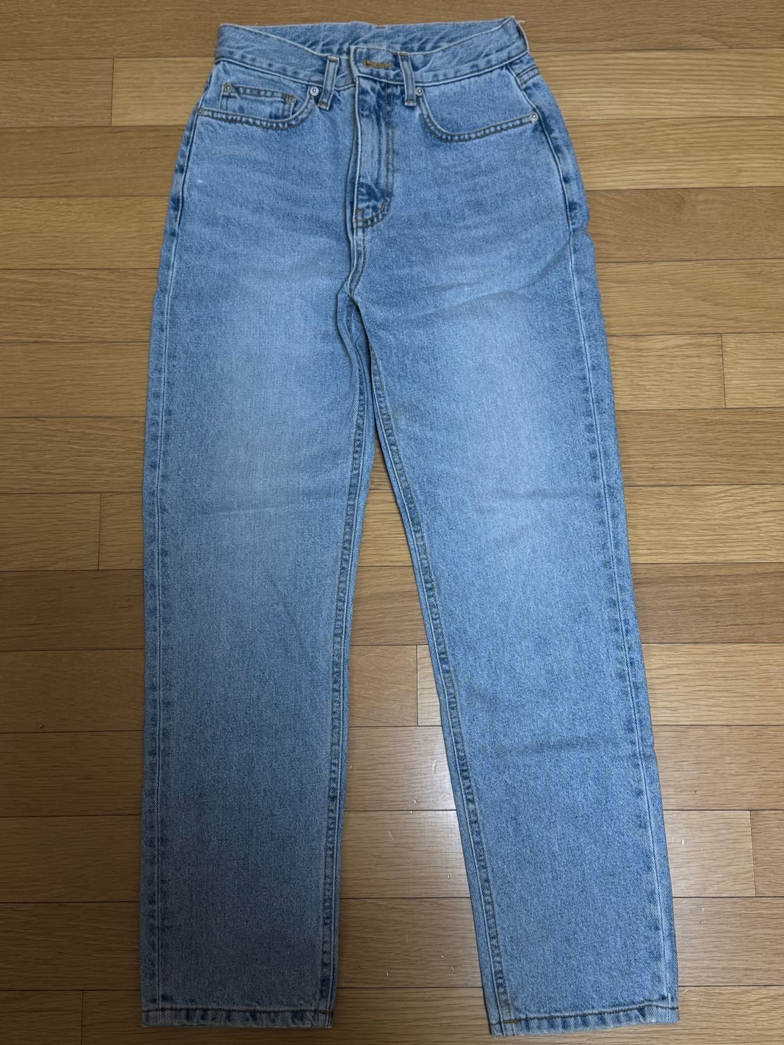 던스트 에센셜 스트레이트진 라이트블루(s) 상품이미지3