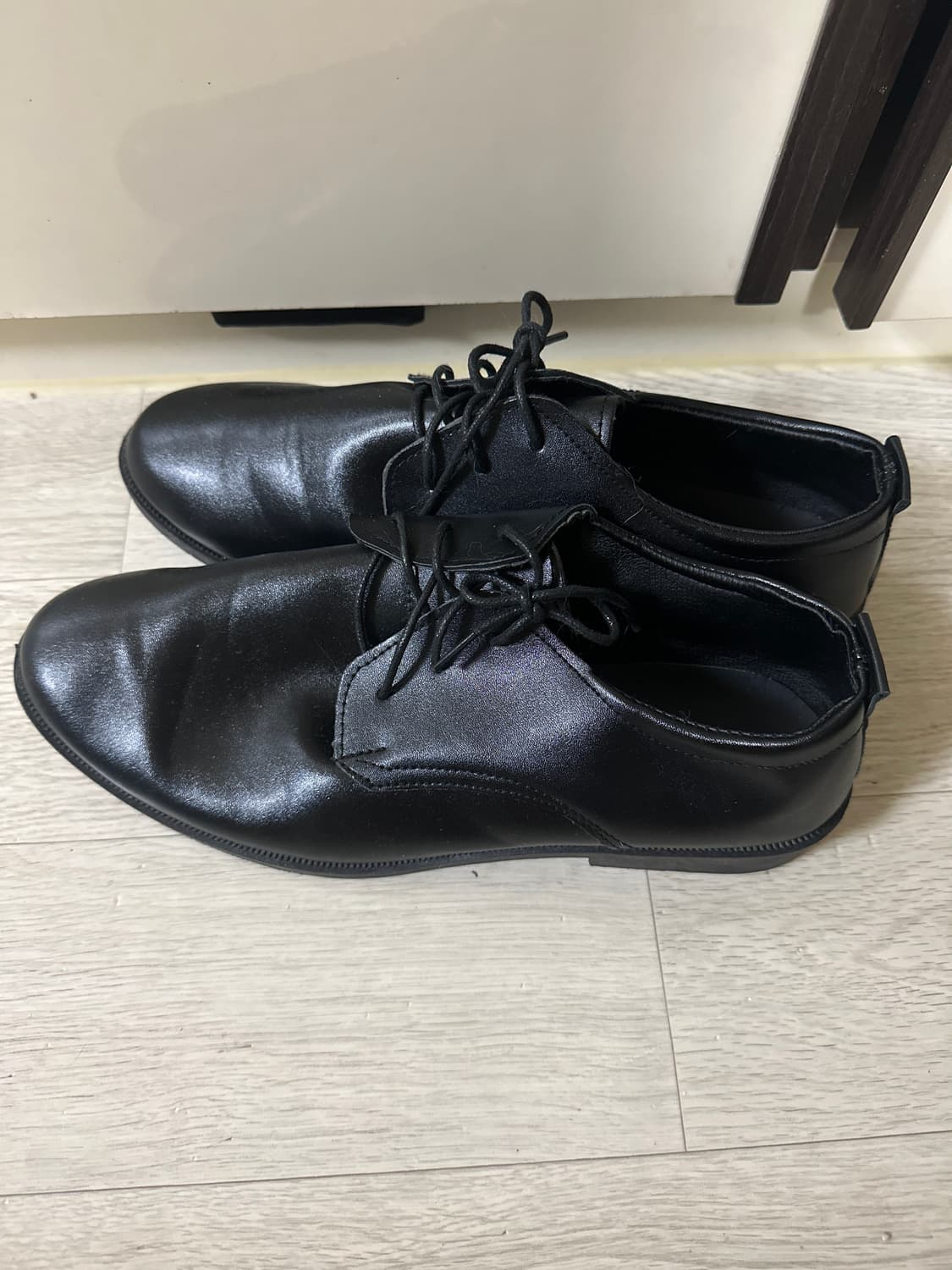 290~295 검정 더비 슈즈 구두 로퍼 상품이미지2