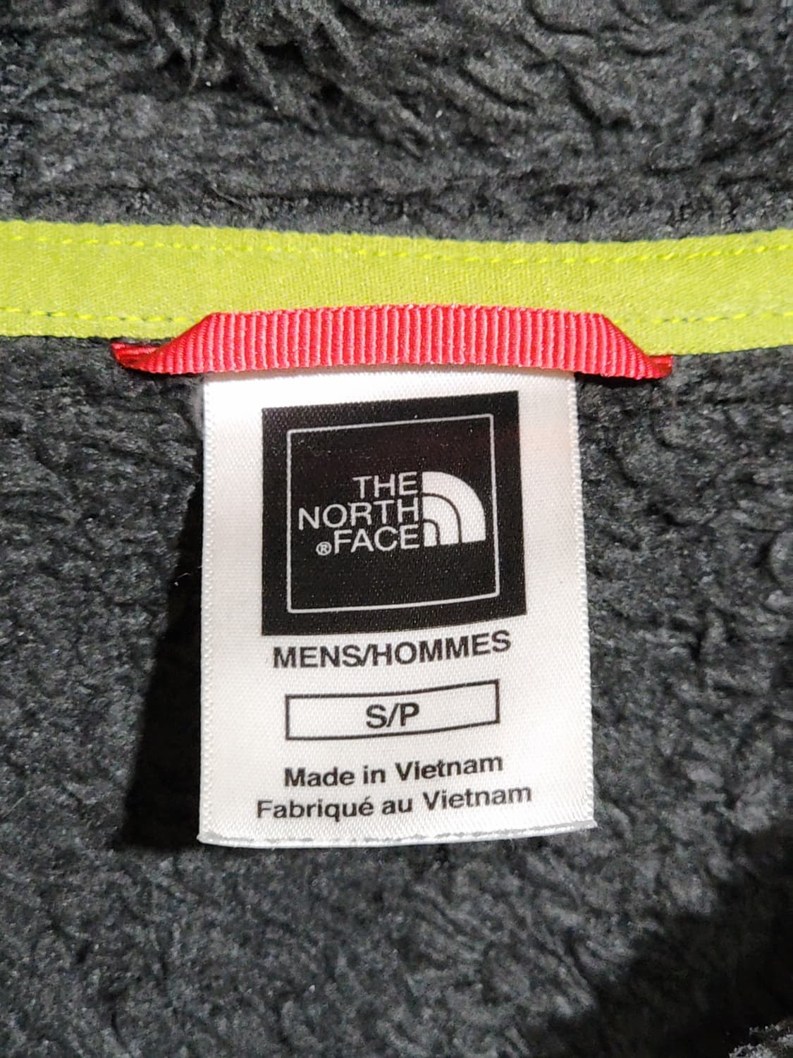 (S) 노스페이스 플리스 점퍼 배색 뽀글이 후리스 후드자켓  상품이미지3