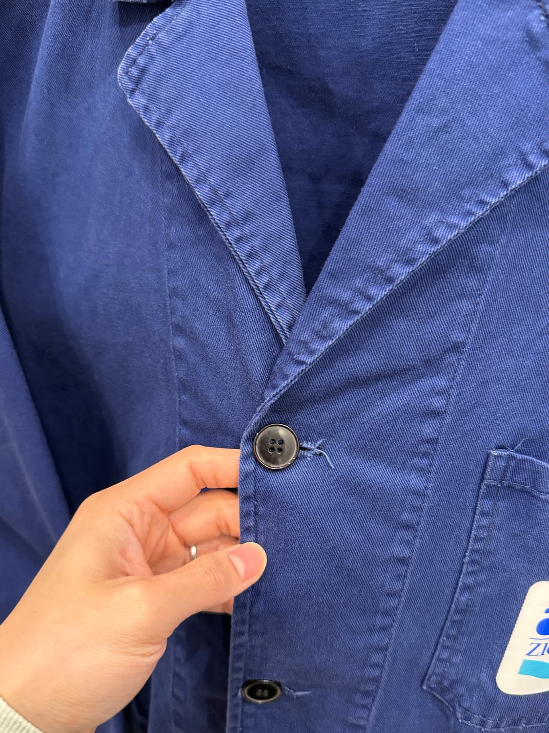 90s French work jacket 프렌치 워크 자켓 상품이미지4