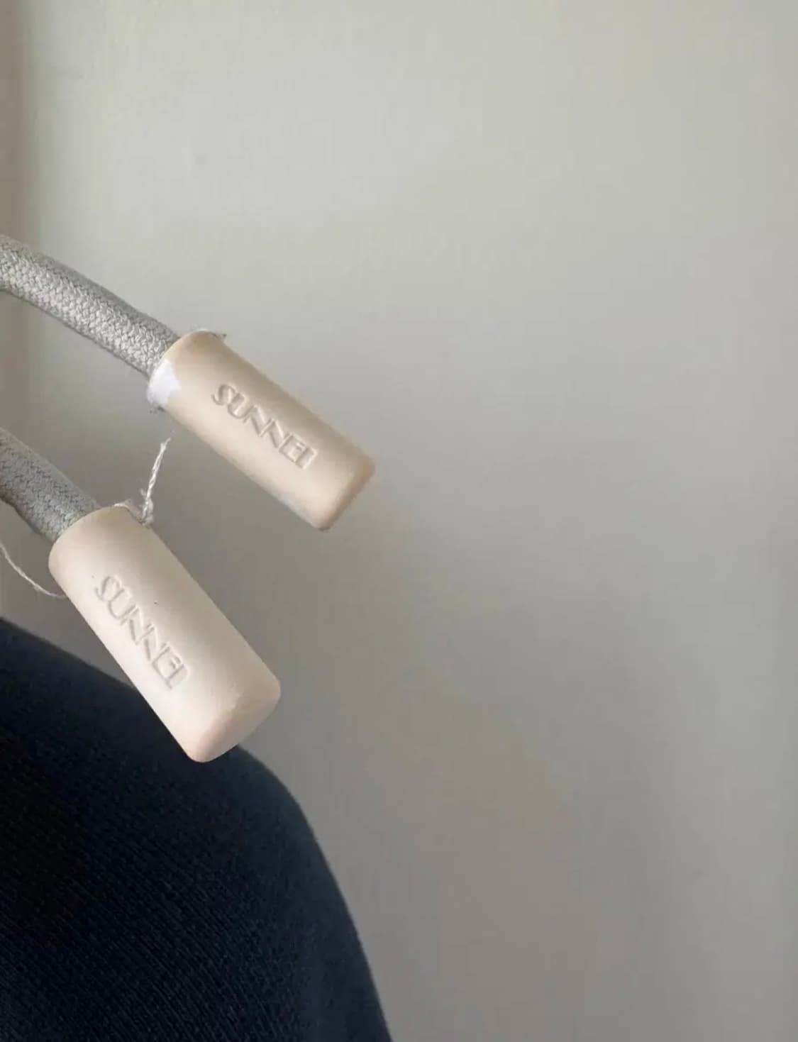 써네이 - 로고 후드 (다크블루 M사이즈) 상품이미지4