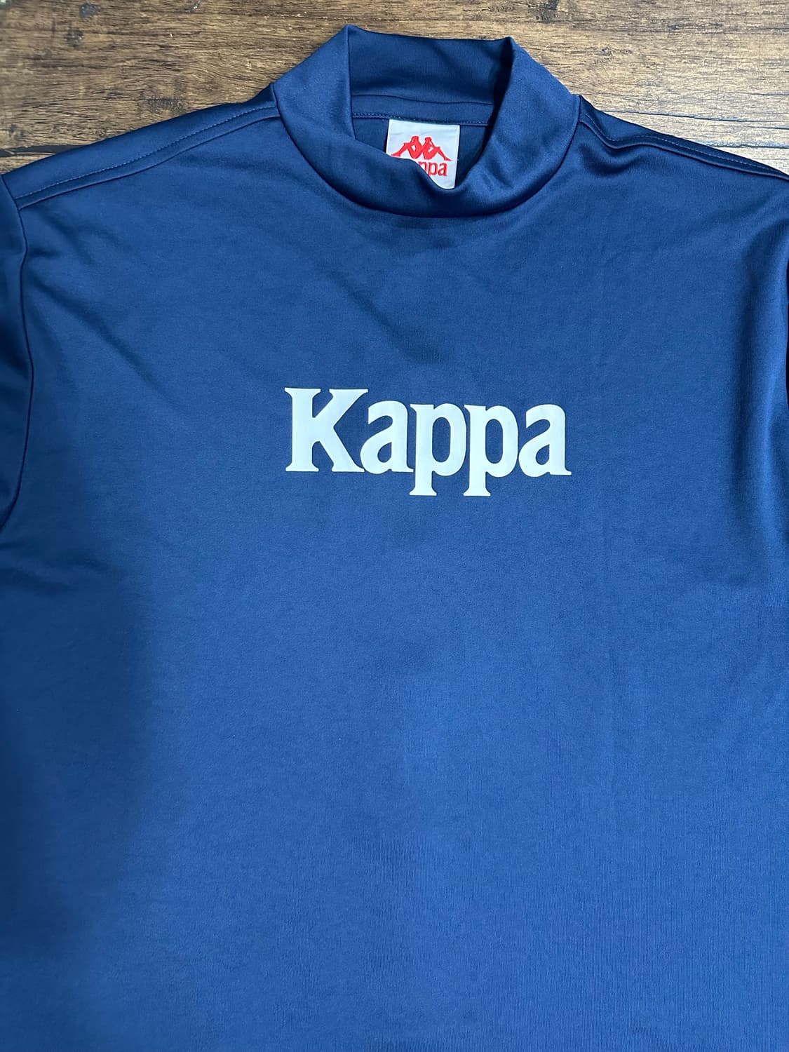 KAPPA 카파 재팬 모크넥 기능성 반팔 L 뒷면로고 상품이미지2