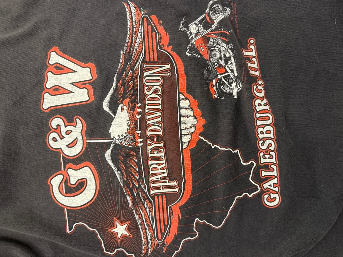 🇺🇸 Distressed) 90s Harley Davidson 상품이미지6