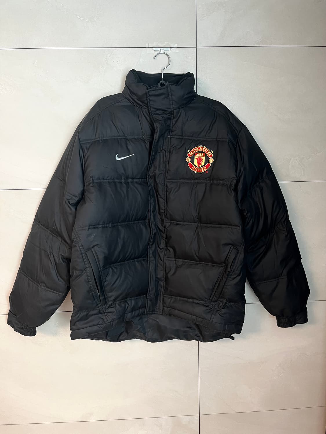 나이키 레트로 맨체스터 유나이티드 블랙 패딩 점퍼 [해외 S] 상품이미지1