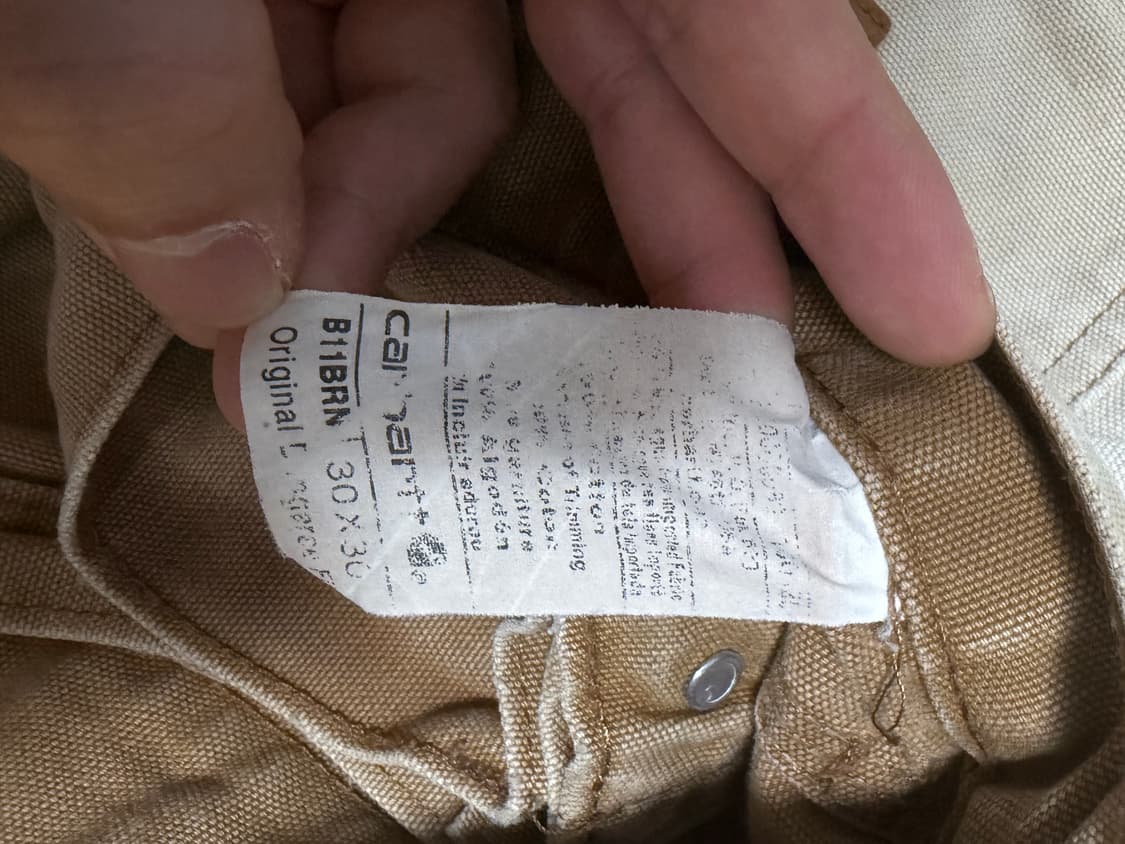 칼하트 싱글니 더티페이딩 30x30 상품이미지4