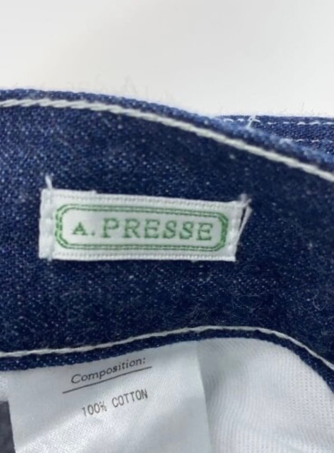 아프레쎄 밀리터리 데님 신치백 팬츠  상품이미지4