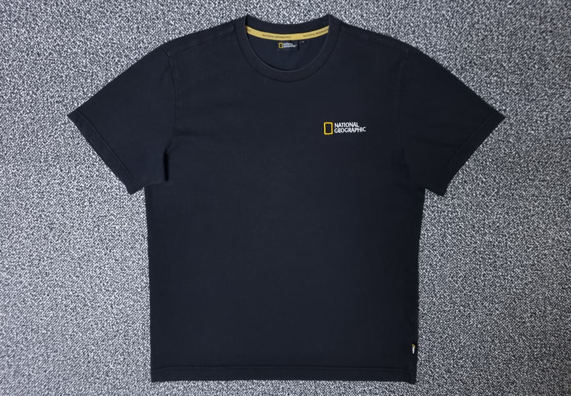 [무료배송][105]내셔널지오그래픽 남성용 라운드 반팔티 상품이미지1