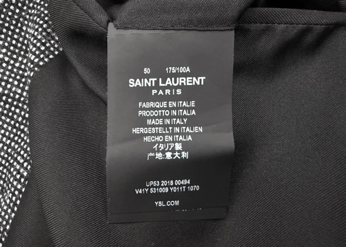 SAINT LAURENT 생로랑 울 블레이저 상품이미지9