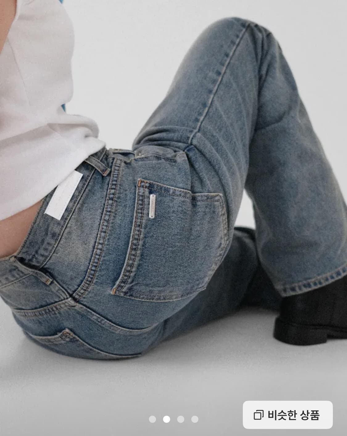 어텀 프레이슬릿 데님 M 상품이미지2