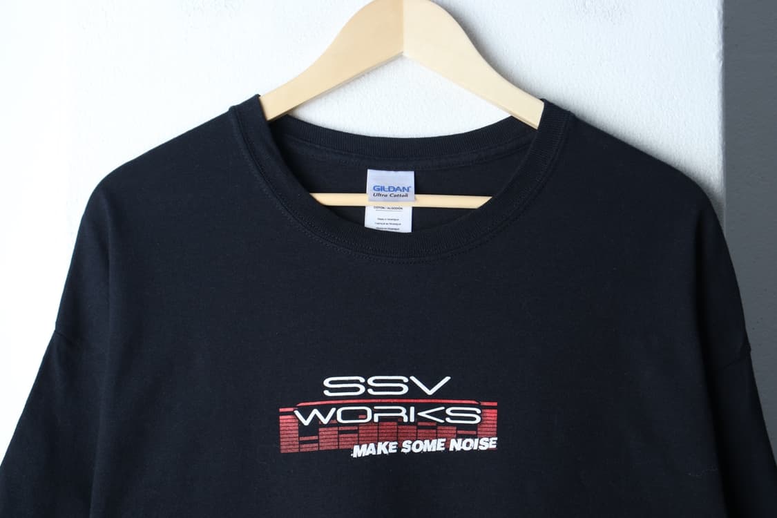 (XL-3XL) 길단 반팔 티셔츠 USA 빅사이즈 블랙-H31404 상품이미지3