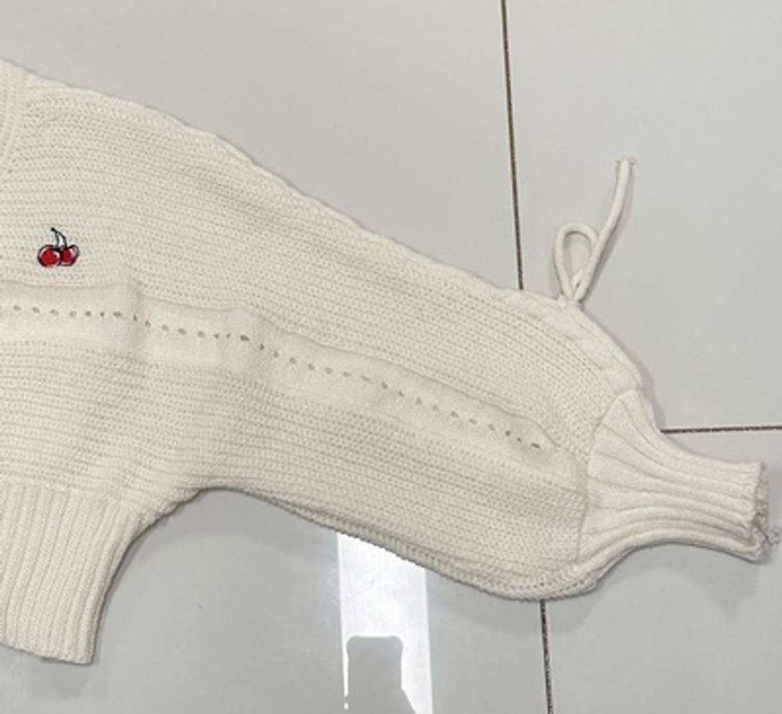 새) 키르시 리본 가디건 상품이미지5