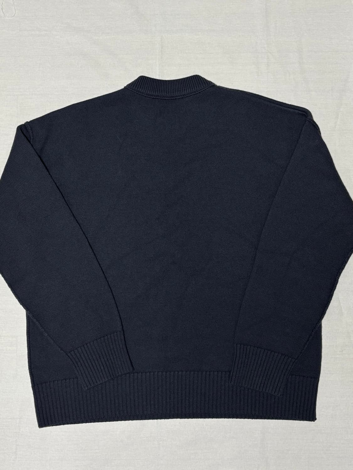 24fw) 아미 인타르시아 빅하트 로고 니트 [XL] 상품이미지4