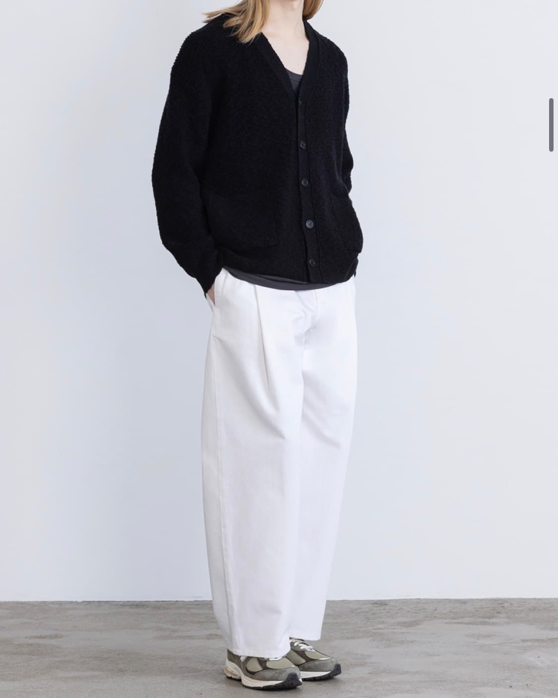 벨리에 커비 데님 팬츠 화이트 상품이미지1