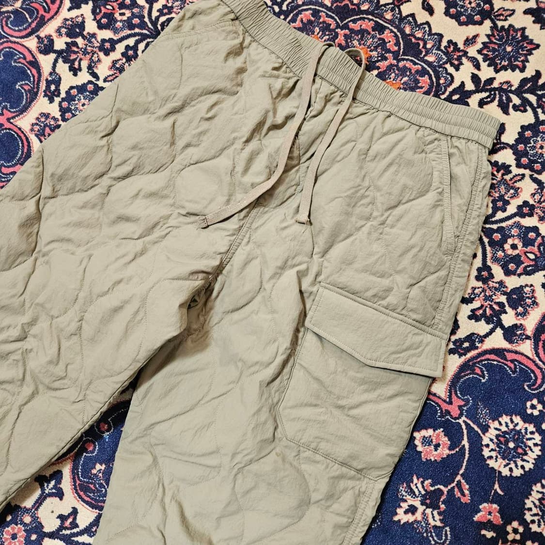 카이아크만 22fw 누빔 패딩 밴딩 팬츠 32~34size 상품이미지2