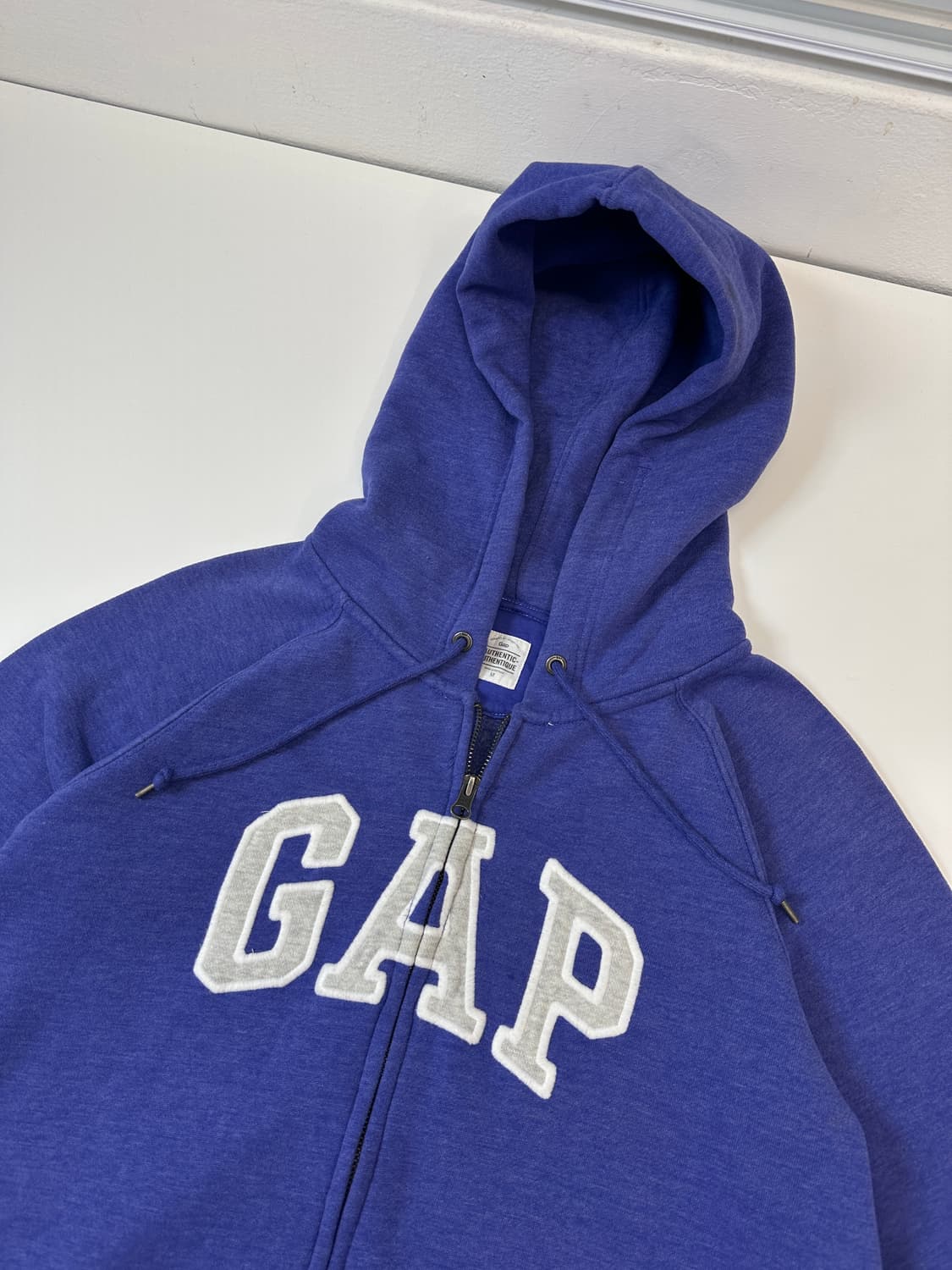 갭 스펠로고 후드집업 보카시퍼플 m 상품이미지2