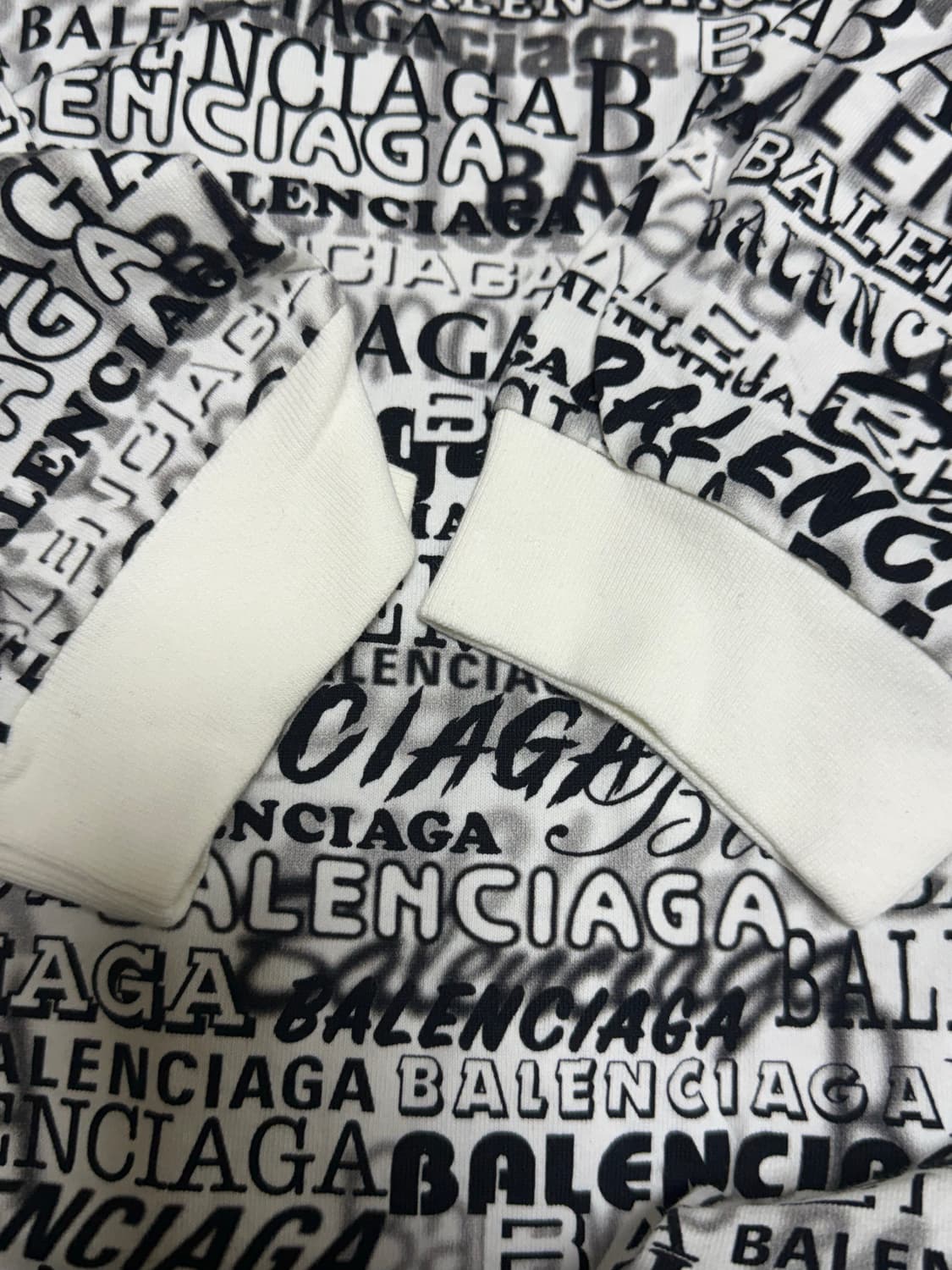 발렌시아가 그래픽 오버핏 티셔츠(XL) 상품이미지4