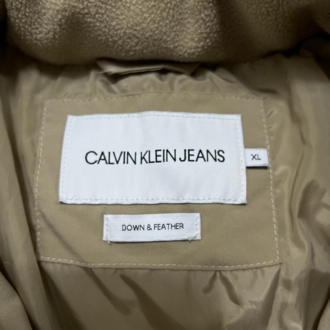 캘빈클라인 와펜 푸퍼 패딩 상품이미지5