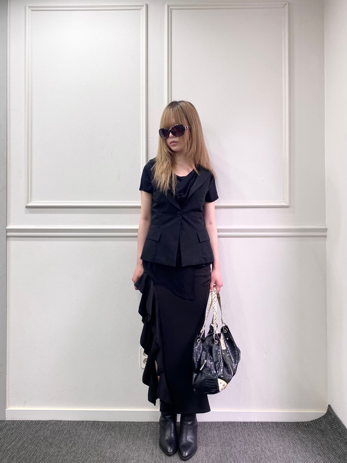  [OBZee]00’s Minimal Mood Slim Fit Vest 상품이미지3
