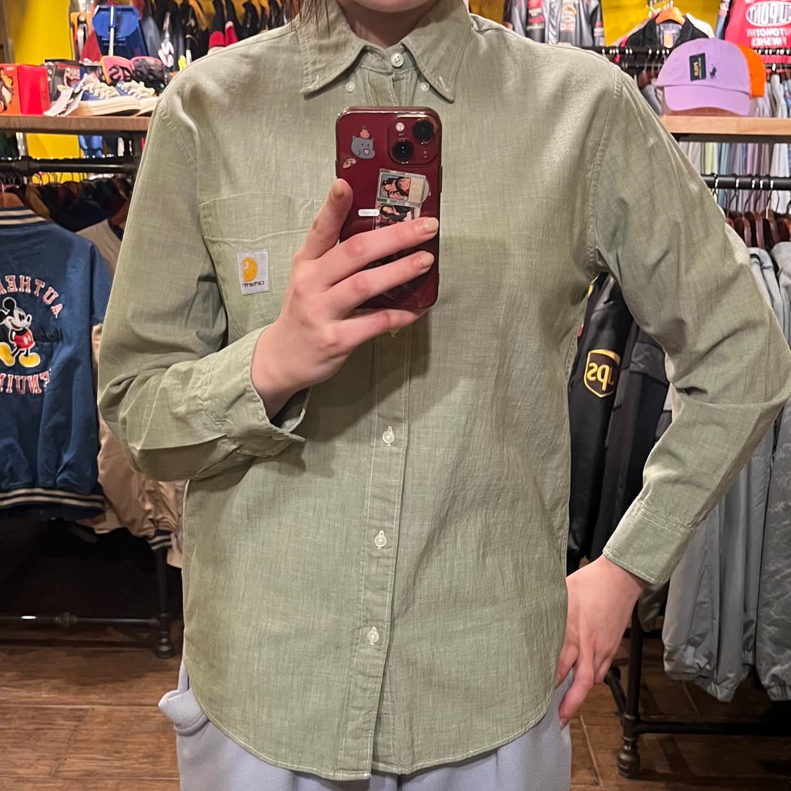 [HI] 칼하트 셔츠 카키 상품이미지2