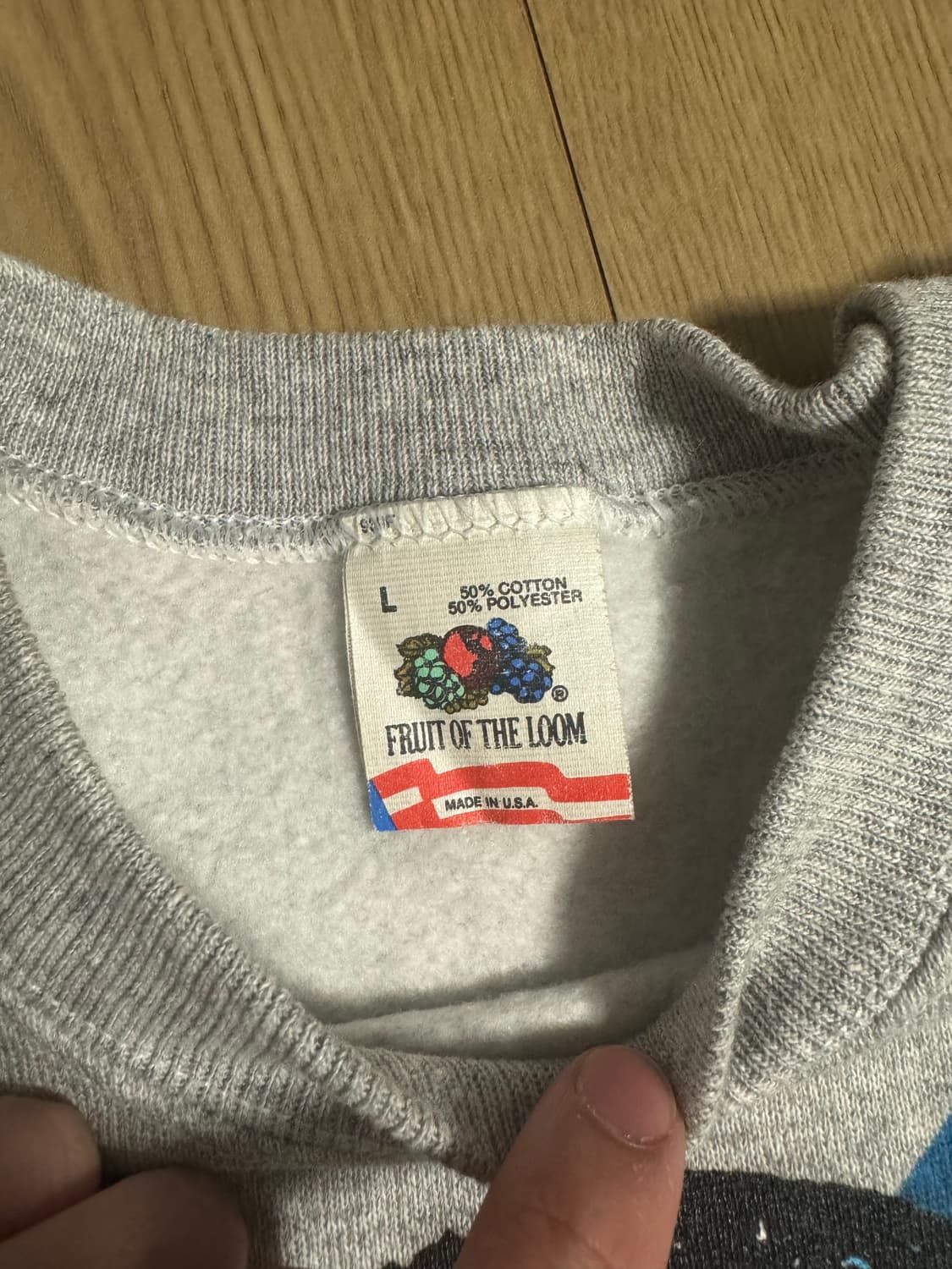 빈티지 80s usa 레미제라블 스웻셔츠 맨투맨 상품이미지2