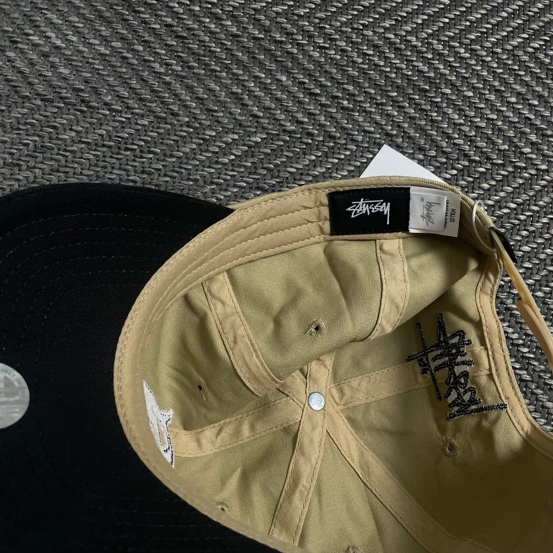 스투시 에스로고 투톤 볼캡o 4649 상품이미지5