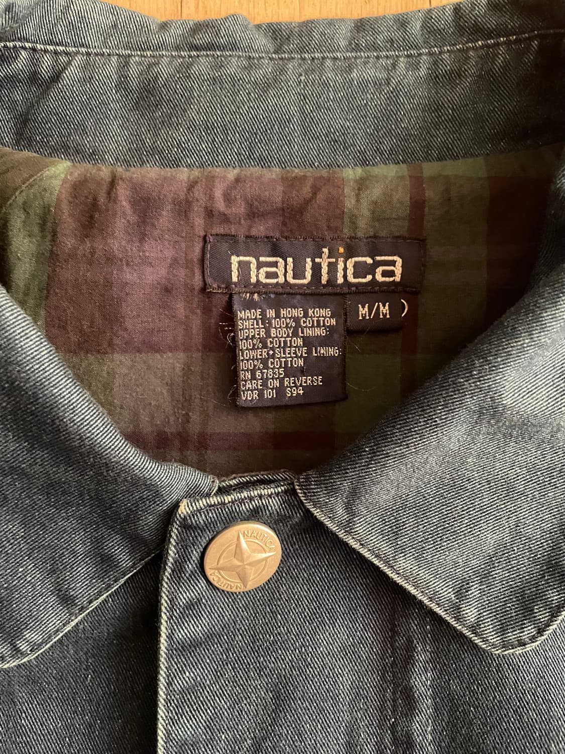 90s nautica 데님 코트 상품이미지3