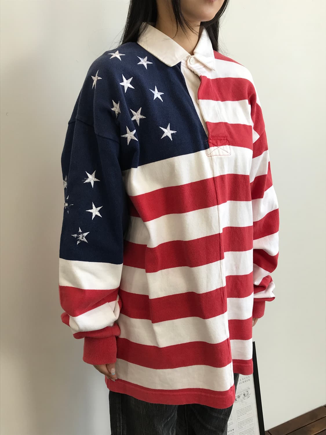 Barbarian USA Flag Rugby Shirt 상품이미지3