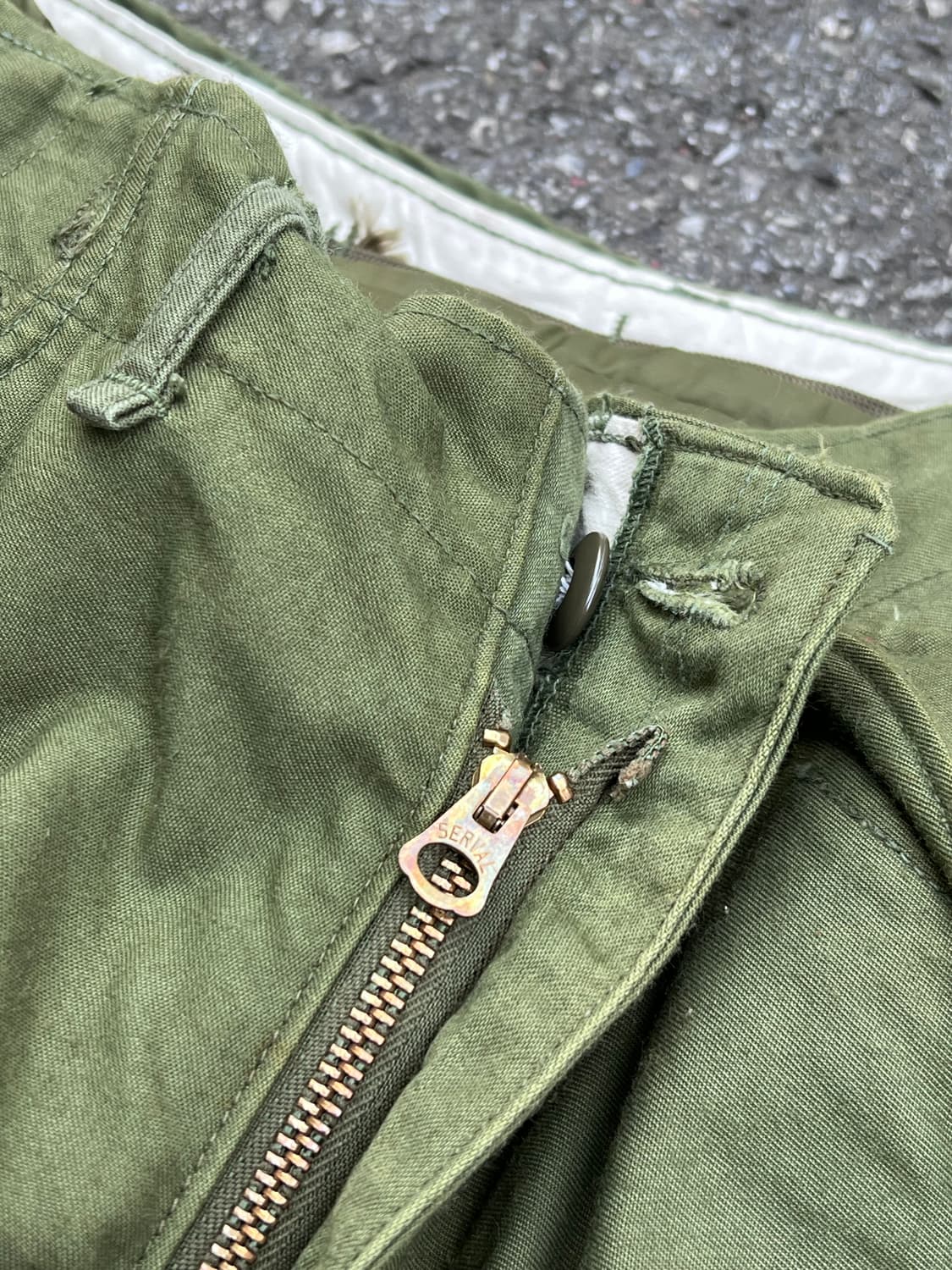 1970's 오리지널 M-65 필드팬츠 내피 포함 S-S 상품이미지6