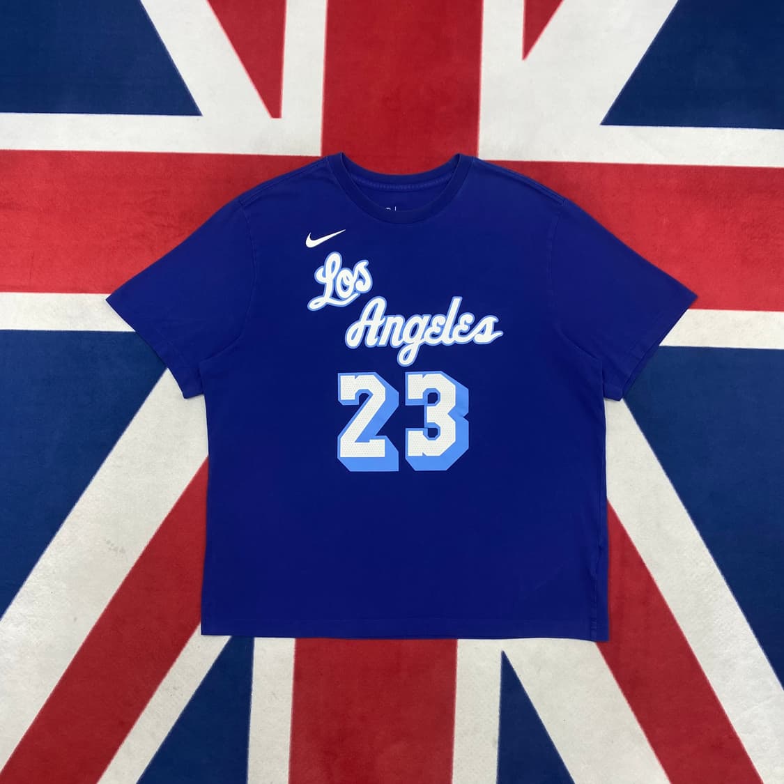 나이키 x NBA 르브론 제임스 반팔티 3XL 실측 XL  상품이미지1
