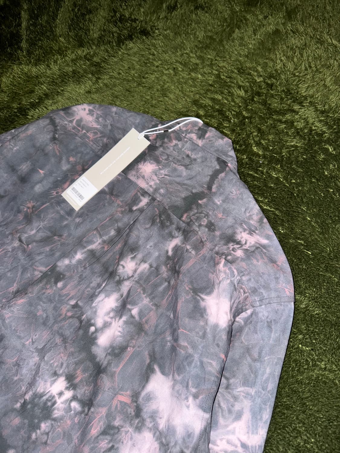 [M] Unaffected 언어펙티드 21FW 다잉 패턴 셔츠 더스크 상품이미지7